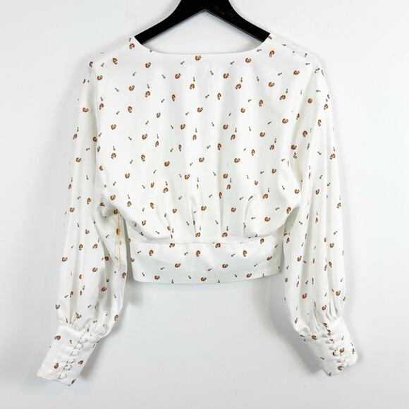 Backyard Roses Alex Top Size Small NWT - Picture 7 of 7